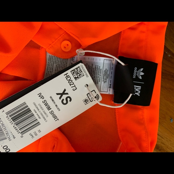 ADIDAS X IVY PARK Sheer Cover-Up Shirt - Picture 4 of 8